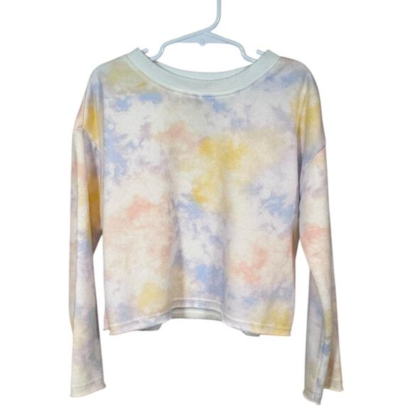 OshKosh B'gosh Cloud-Dye Long-Sleeve Pullover - Size Girls 5 - Picture 1 of 5